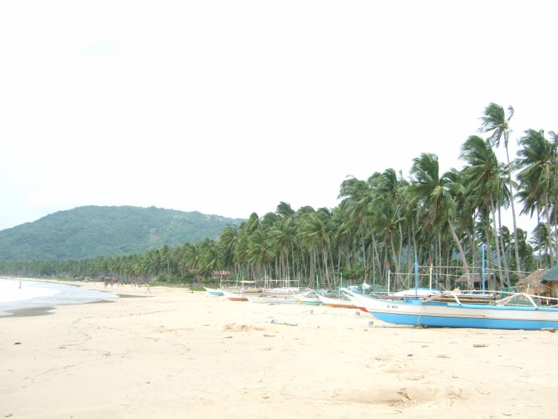 Nacpan Beach bei El Nido auf Palawan (Philippinen)