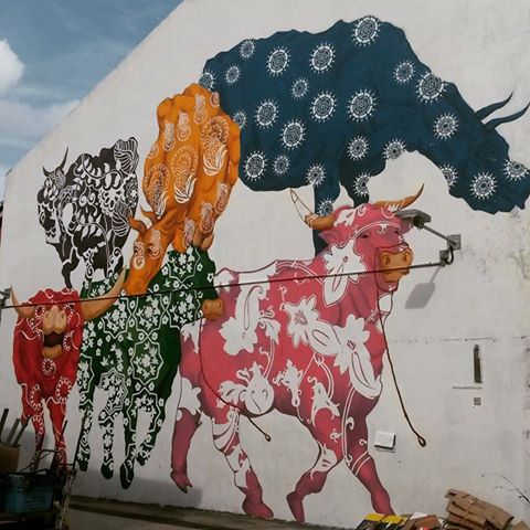 Streetart in Little India