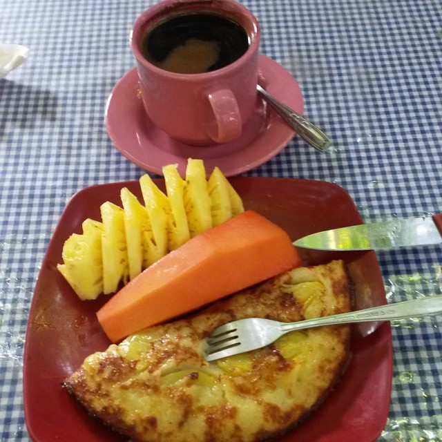 Frühstück im Sonya Homestay